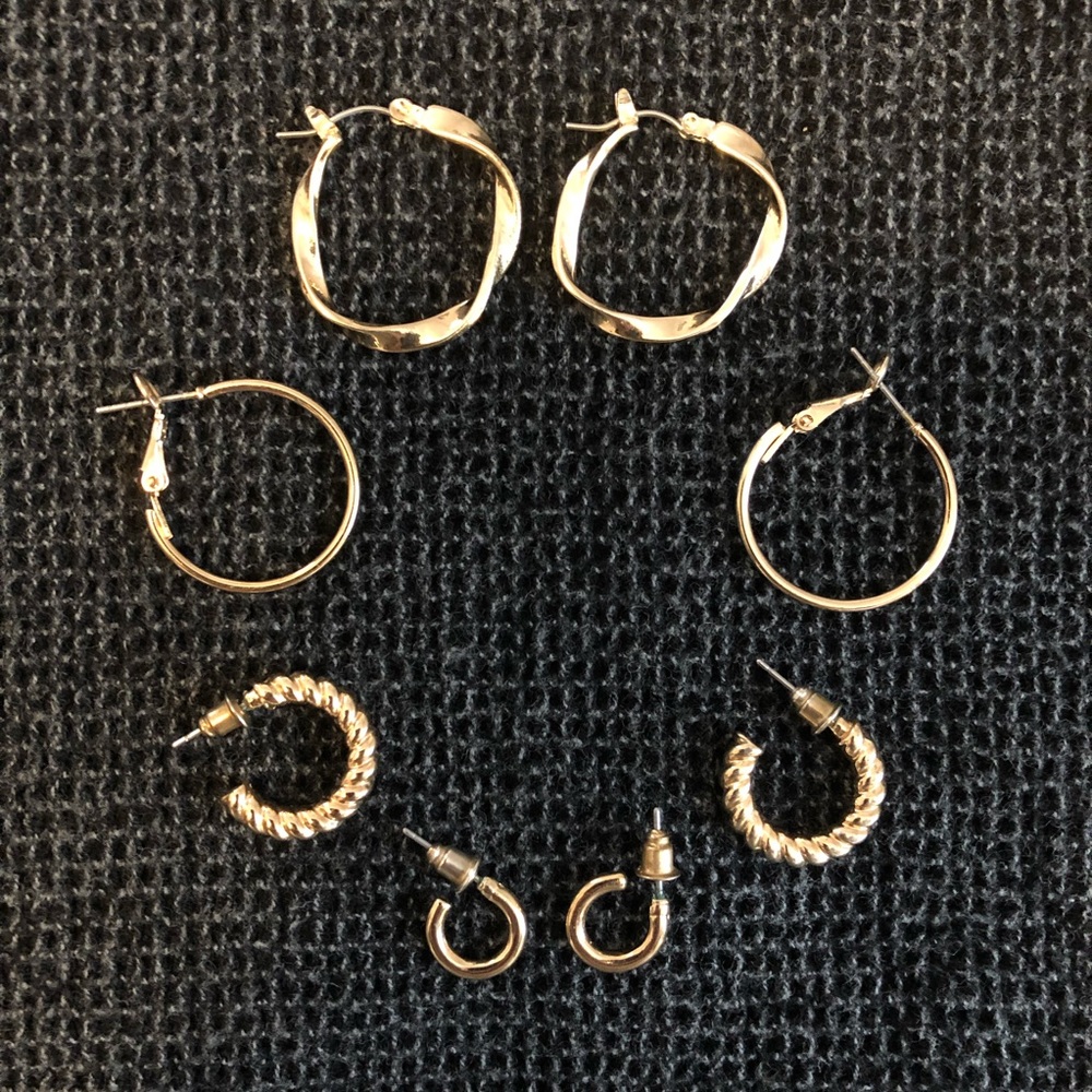 H&M Gold Earrings